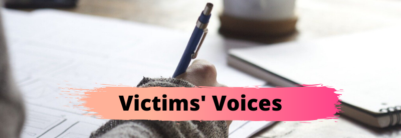 victims speak out with their voices