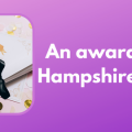 Aurora receives an award from Hampshire