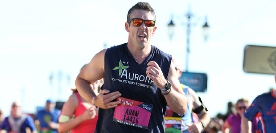 Adam Gallie running for Aurora